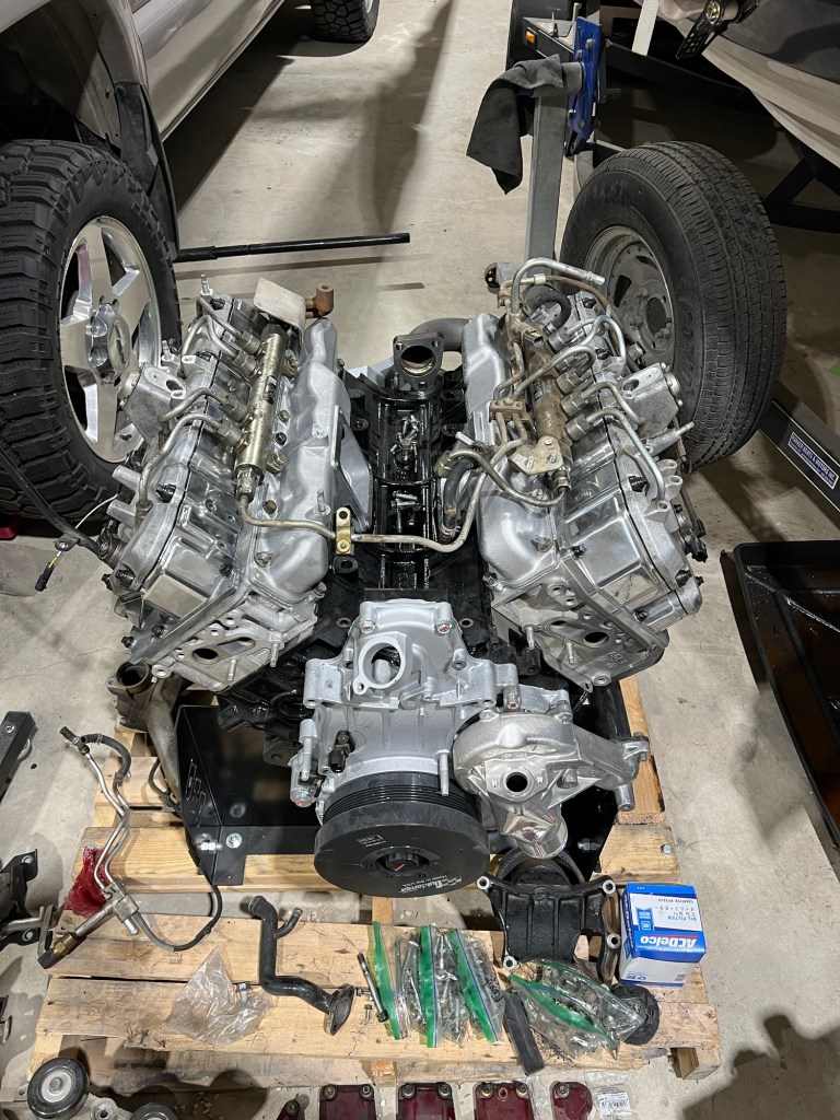 Fresh LBZ motor with heads.